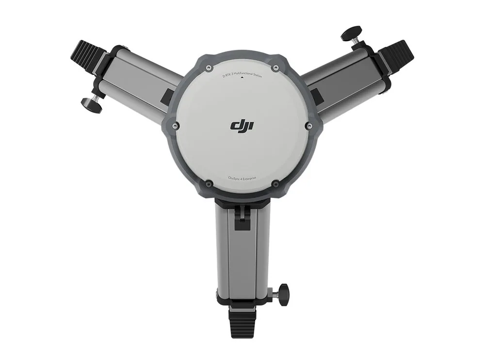 DJI D-RTK 3, на штативе, вид сверху