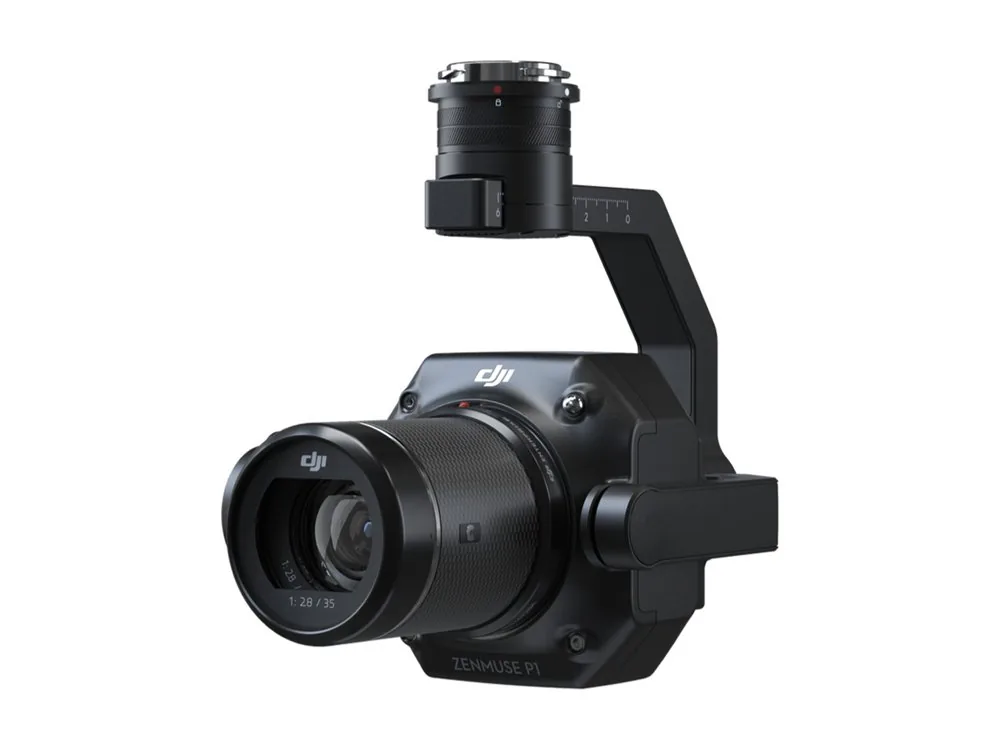 DJI Zenmuse P1, вид спереди сбоку