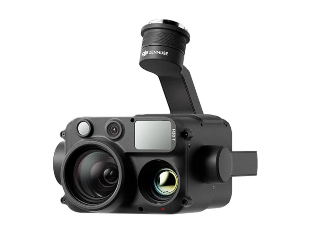 DJI Zenmuse H30T, вид спереди сбоку