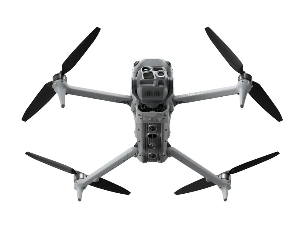 DJI Matrice 4T, вид снизу