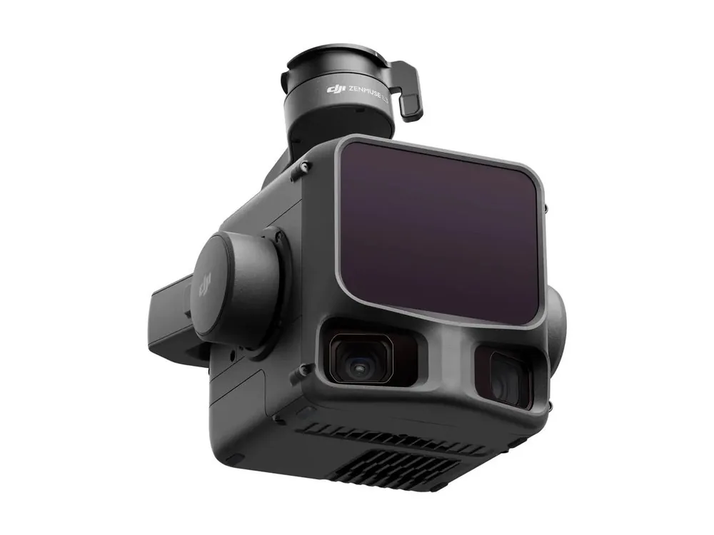 DJI Zenmuse L3, вид снизу сбоку