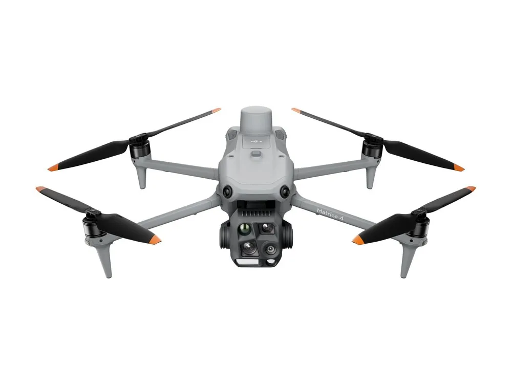 DJI Matrice 4T, вид спереди сверху