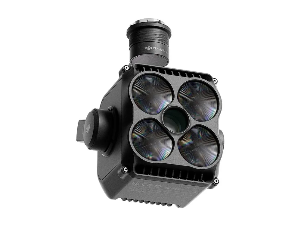 DJI Zenmuse S1, вид снизу сбоку