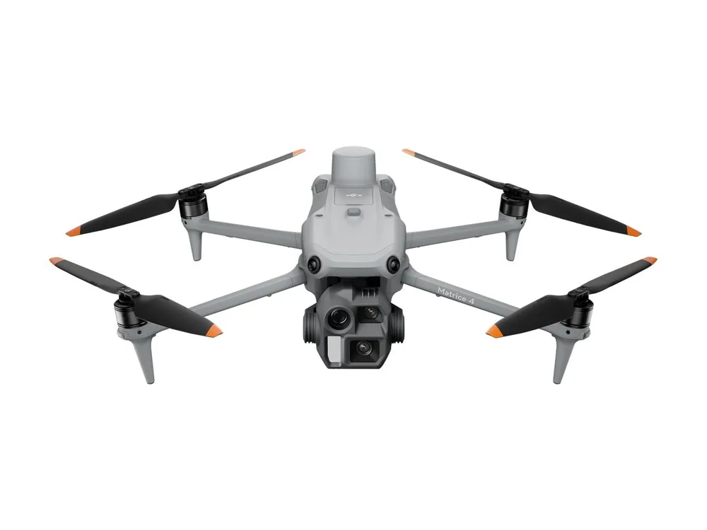 DJI Matrice 4E, вид спереди сверху